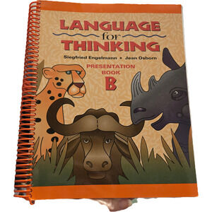 SRA Language for Thinking Presentation Book B Siegfried Engelmann McGraw-Hill